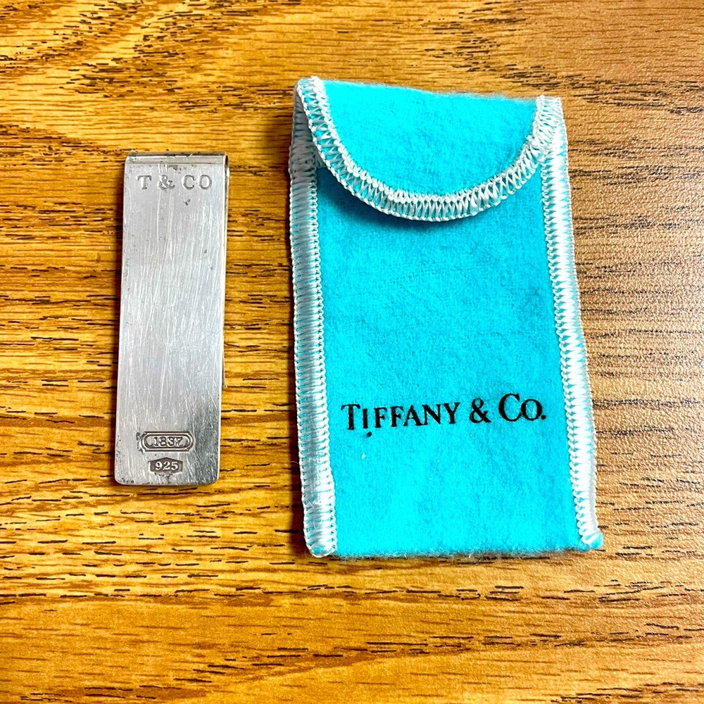 Authentic Tiffany & Co. silver .925 1837 Money Clip